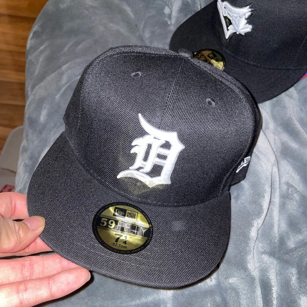 MLB New era fitted hat Detroit tigers 7 1/4